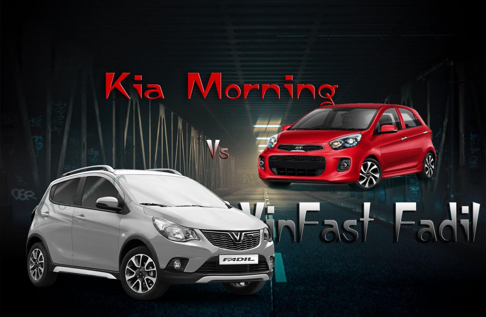 So sánh xe Vinfast Fadil với Kia Morning